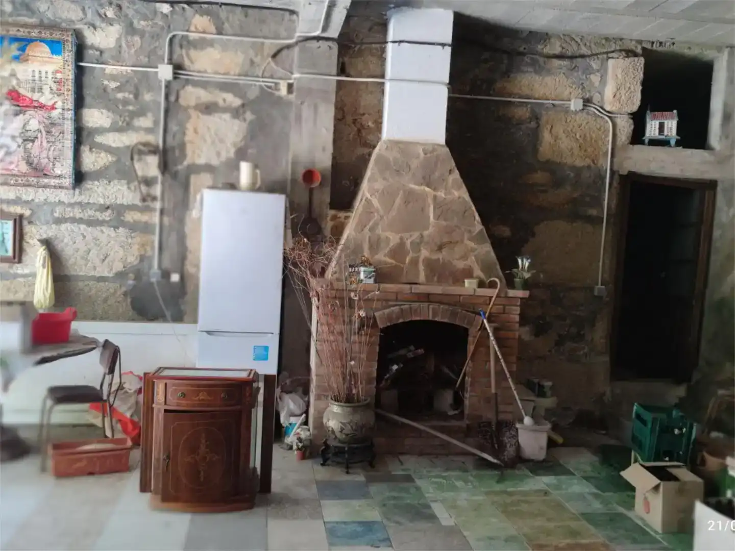 Cocina de Casa o chalet en venta en Ponteceso con Balcón