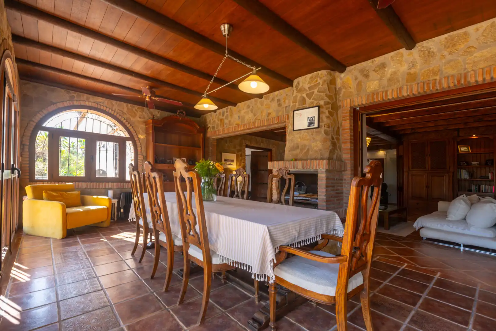 Comedor de Casa o chalet en venta en Alhaurín de la Torre con Aire acondicionado, Calefacción y Jardín privado