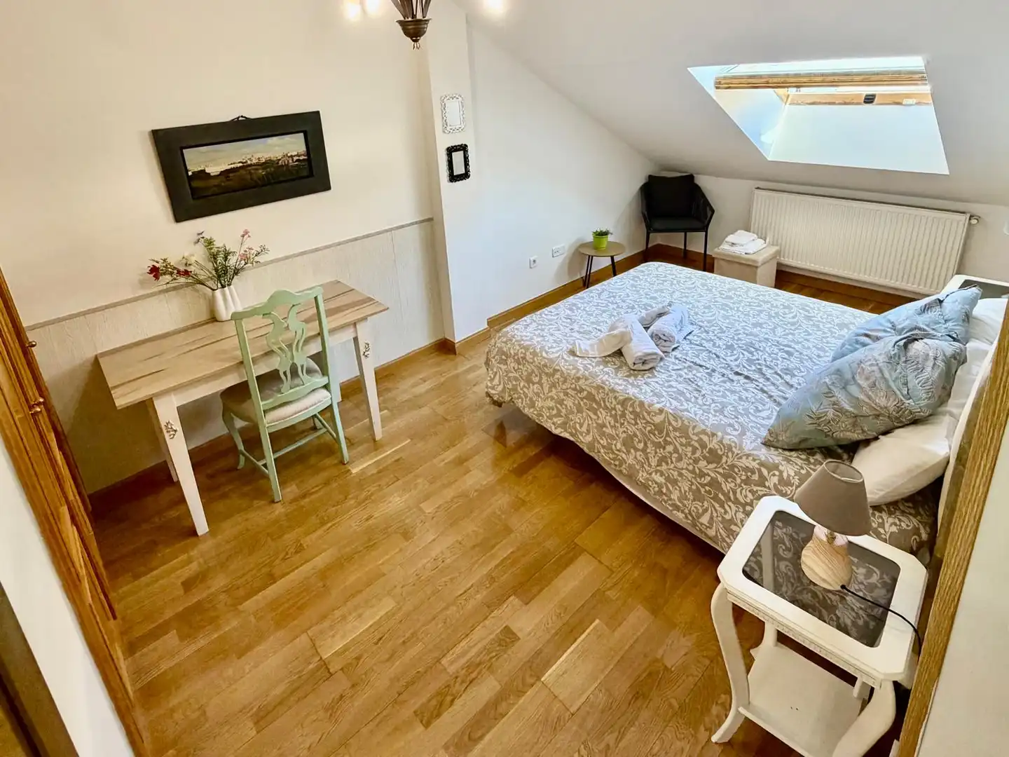 Schlafzimmer von Dachboden zum Verkauf in Rivas-Vaciamadrid mit Klimaanlage, Heizung und Terrasse