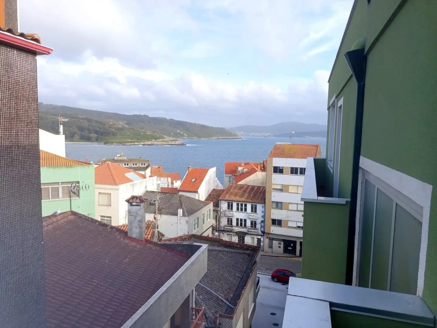 Exterior view of Flat for sale in Ponteceso  with Furnished and Balcony