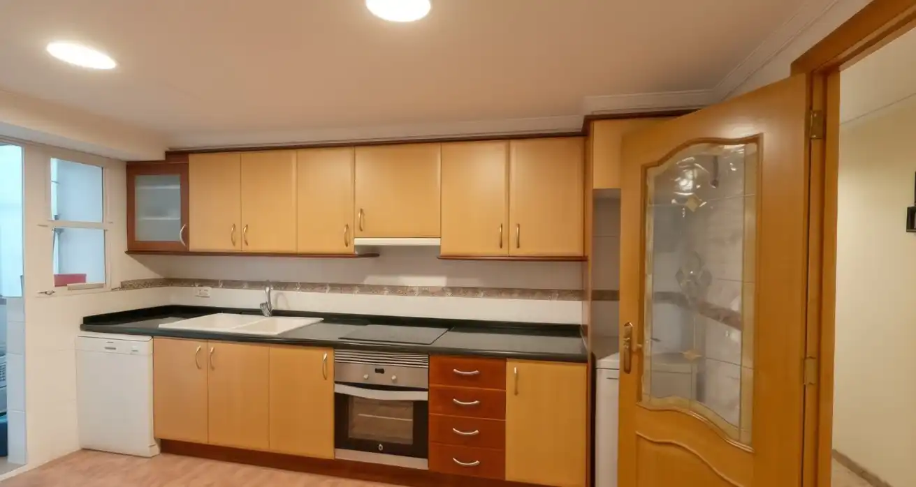 Kitchen of Flat for sale in Gandia  with Terrace and Storage room