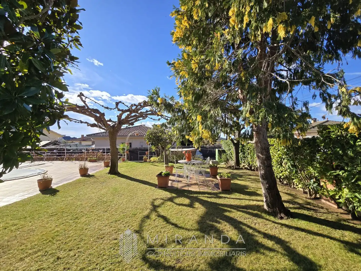 Jardí de Casa o xalet en venda en Cànoves I Samalús amb Aire condicionat, Calefacció i Terrassa