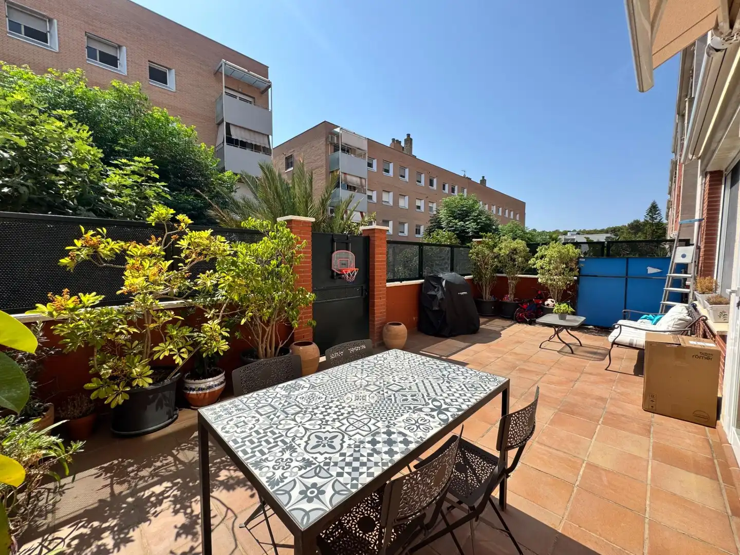 Terraza de Casa adosada en venta en Gavà con Aire acondicionado, Calefacción y Jardín privado