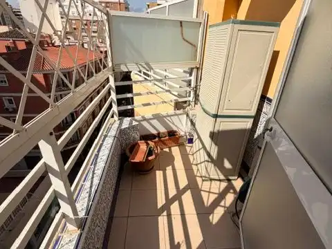Terrasse von Dachboden zum Verkauf in Málaga Capital mit Klimaanlage, Terrasse und Balkon
