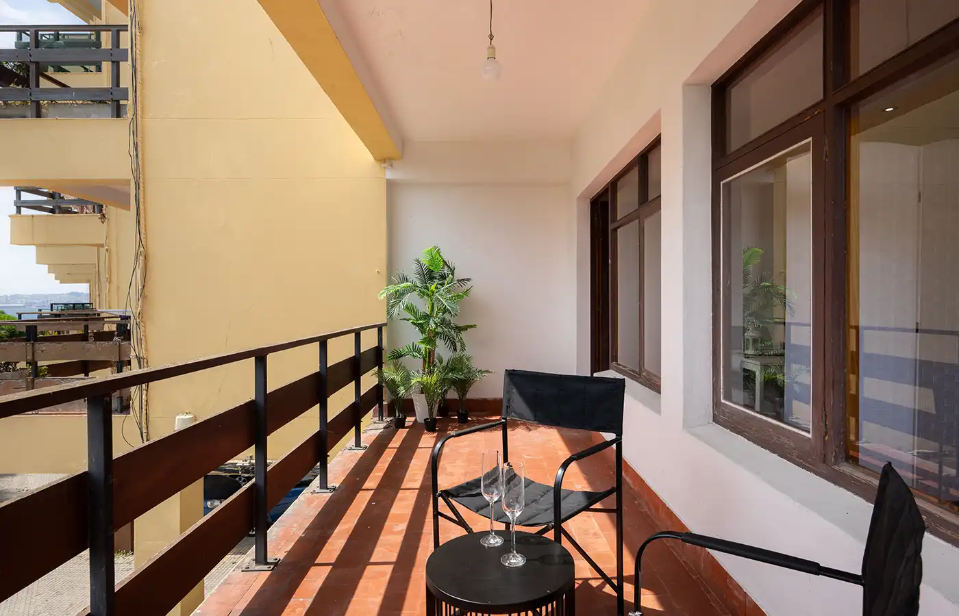 Terrasse von Wohnung zum Verkauf in Oleiros mit Terrasse, Abstellraum und Mikrowelle