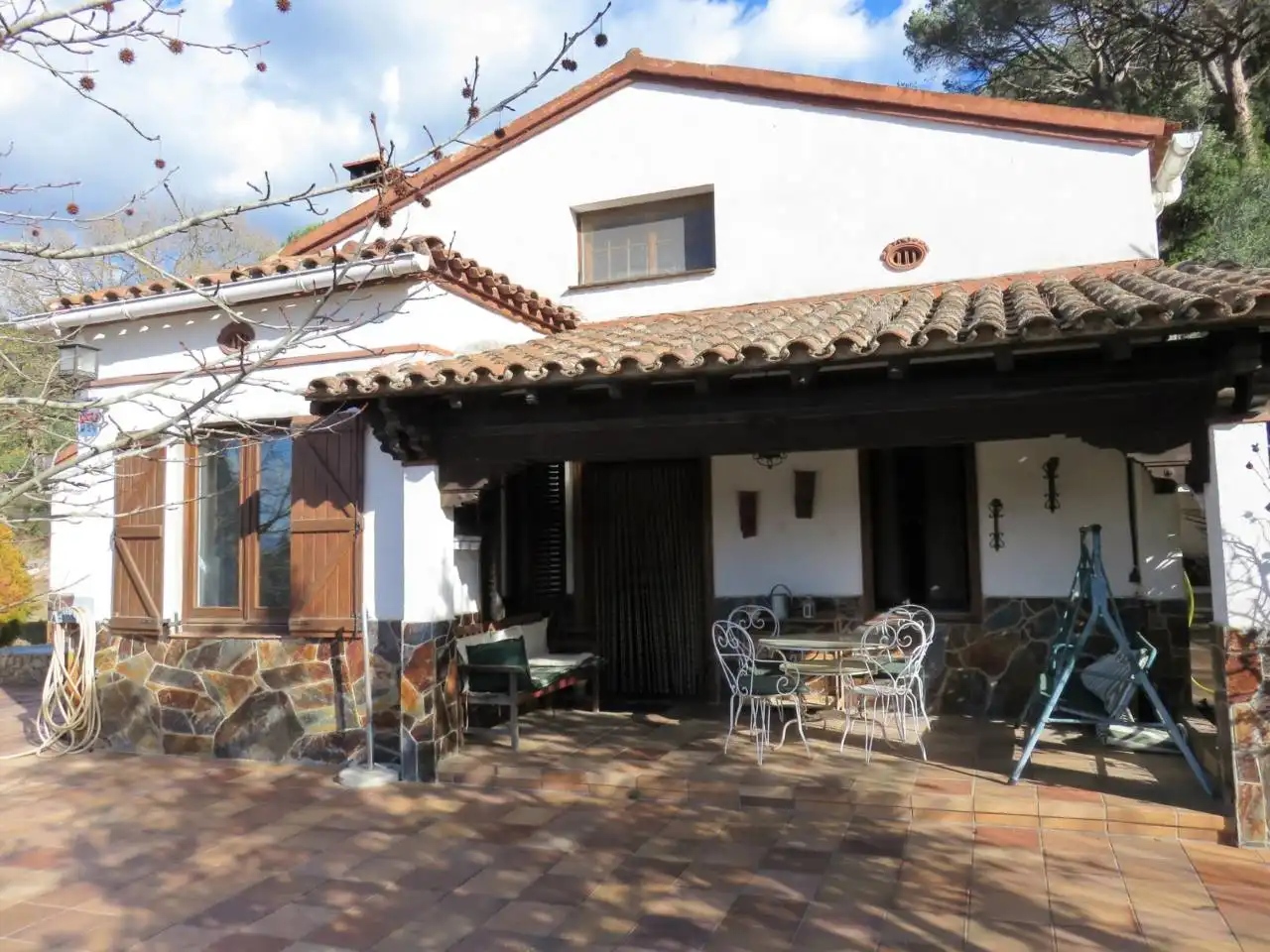 Jardín de Finca rústica en venta en Vallromanes con Calefacción, Jardín privado y Amueblado