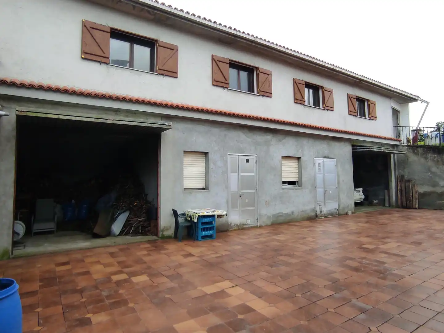 Vista exterior de Casa o chalet en venta en Vila de Cruces con Calefacción, Jardín privado y Terraza