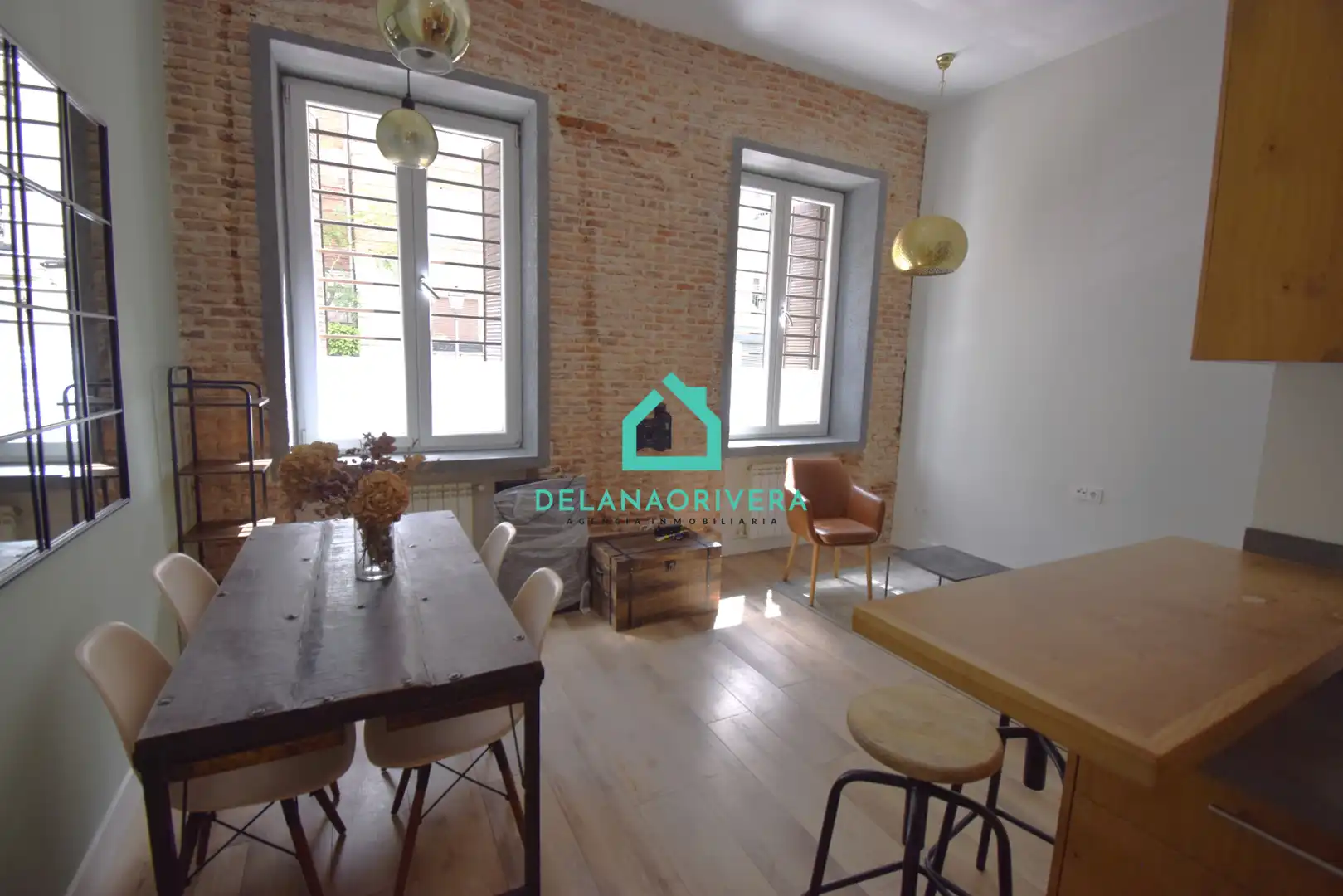 Esszimmer von Wohnung zur Miete in Madrid mit Heizung, Möbliert und Ofen