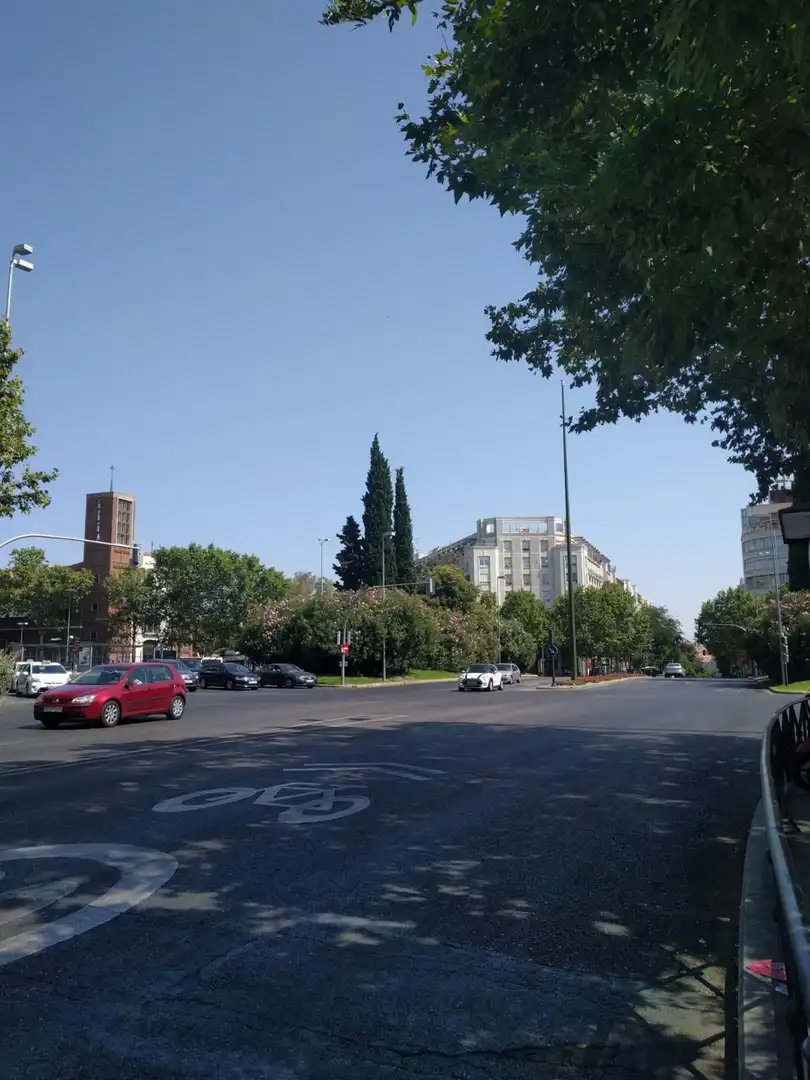 Vista exterior de Apartamento de alquiler en Madrid con Aire acondicionado, Amueblado y Lavadora