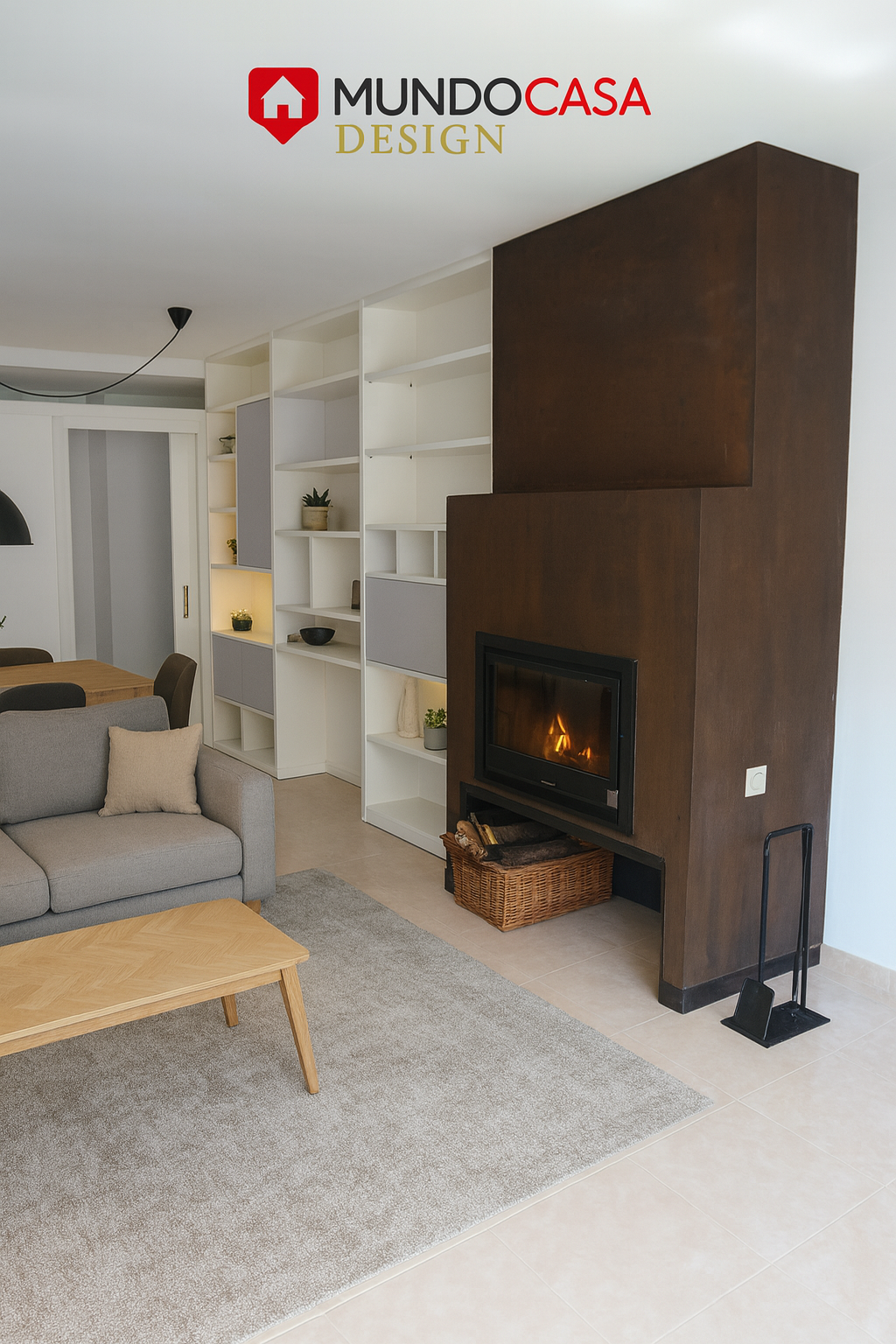 Sala de estar de Piso en venta en Amer
