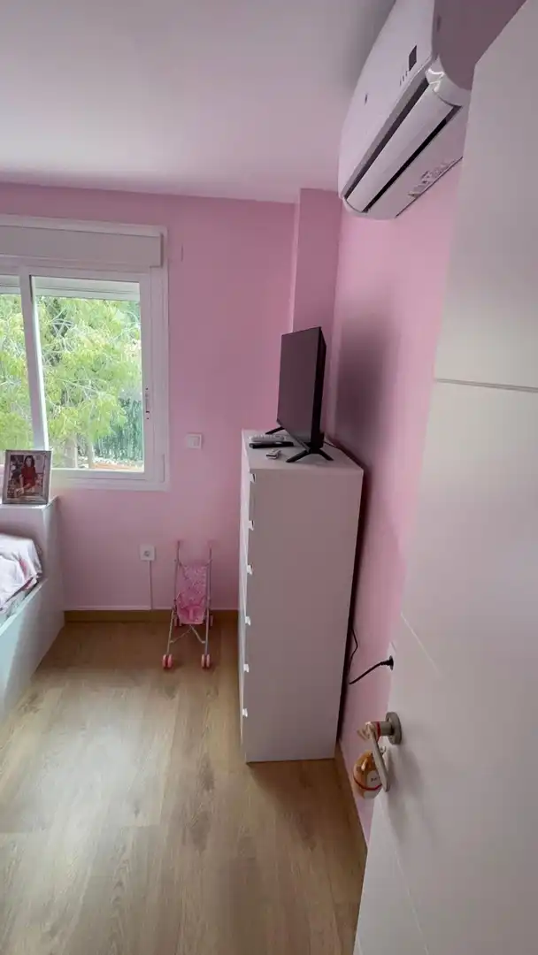 Bedroom of Detached homes for rent in Mutxamel  with Air Conditioner, Private garden and Parquet flooring