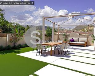 Terrassa de Casa o xalet en venda en Málaga Capital amb Aire condicionat, Jardí privat i Terrassa