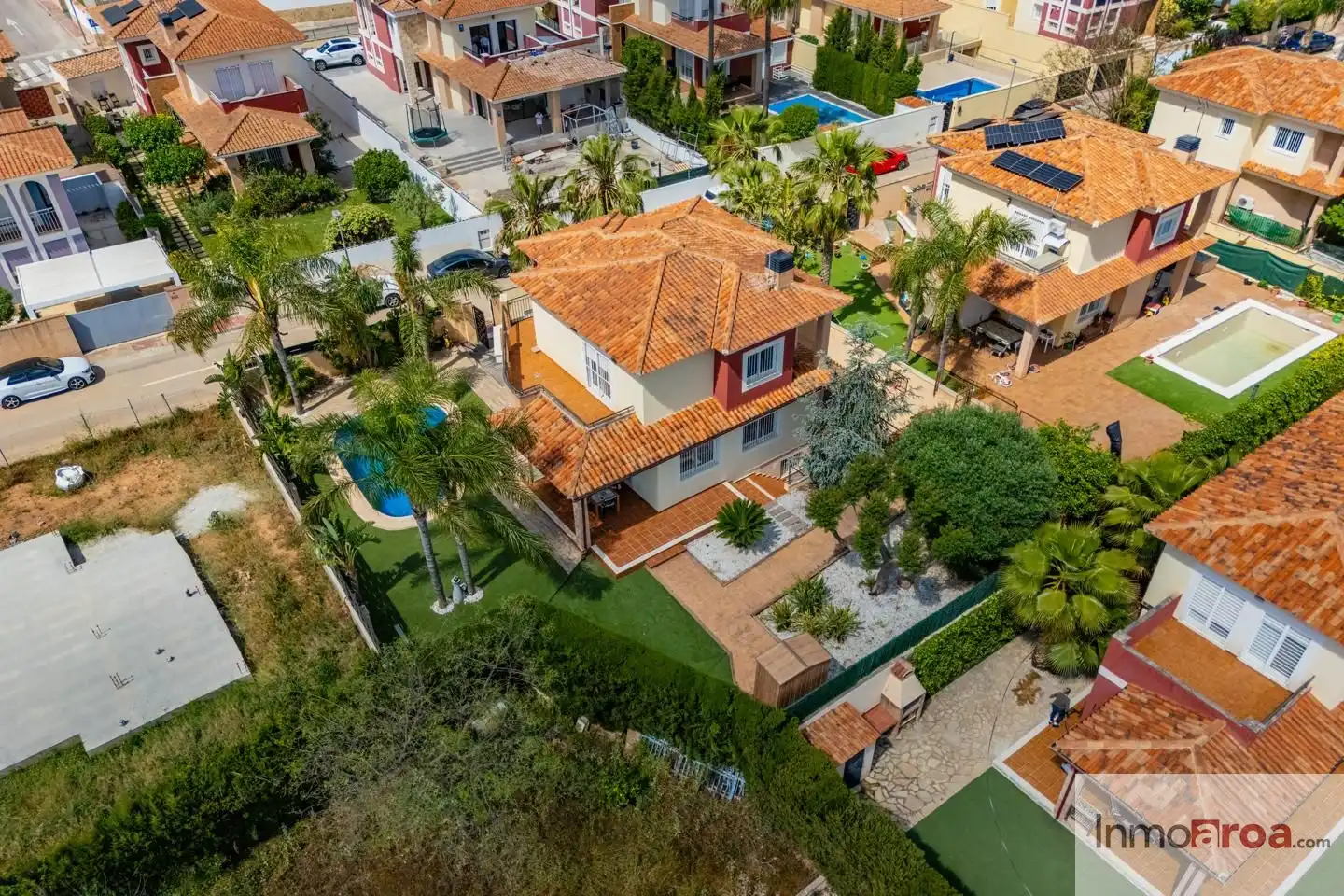 Vista exterior de Casa o chalet en venta en Bétera con Aire acondicionado, Calefacción y Terraza