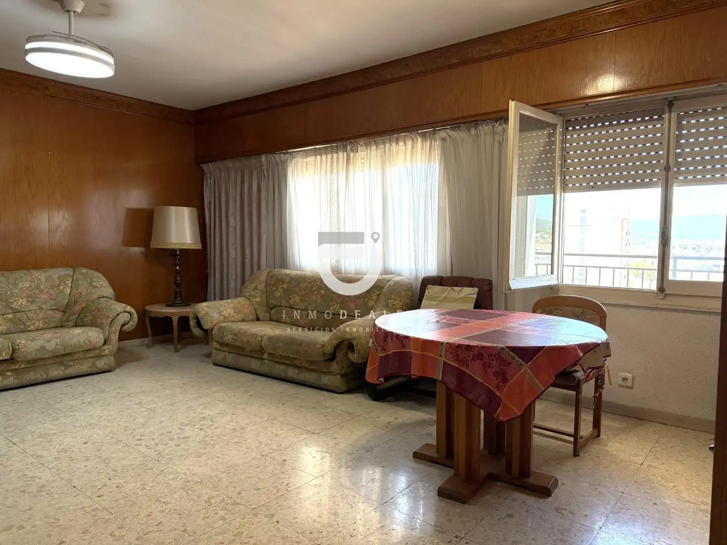 Sala d'estar de Pis en venda en Gandia amb Aire condicionat i Balcó