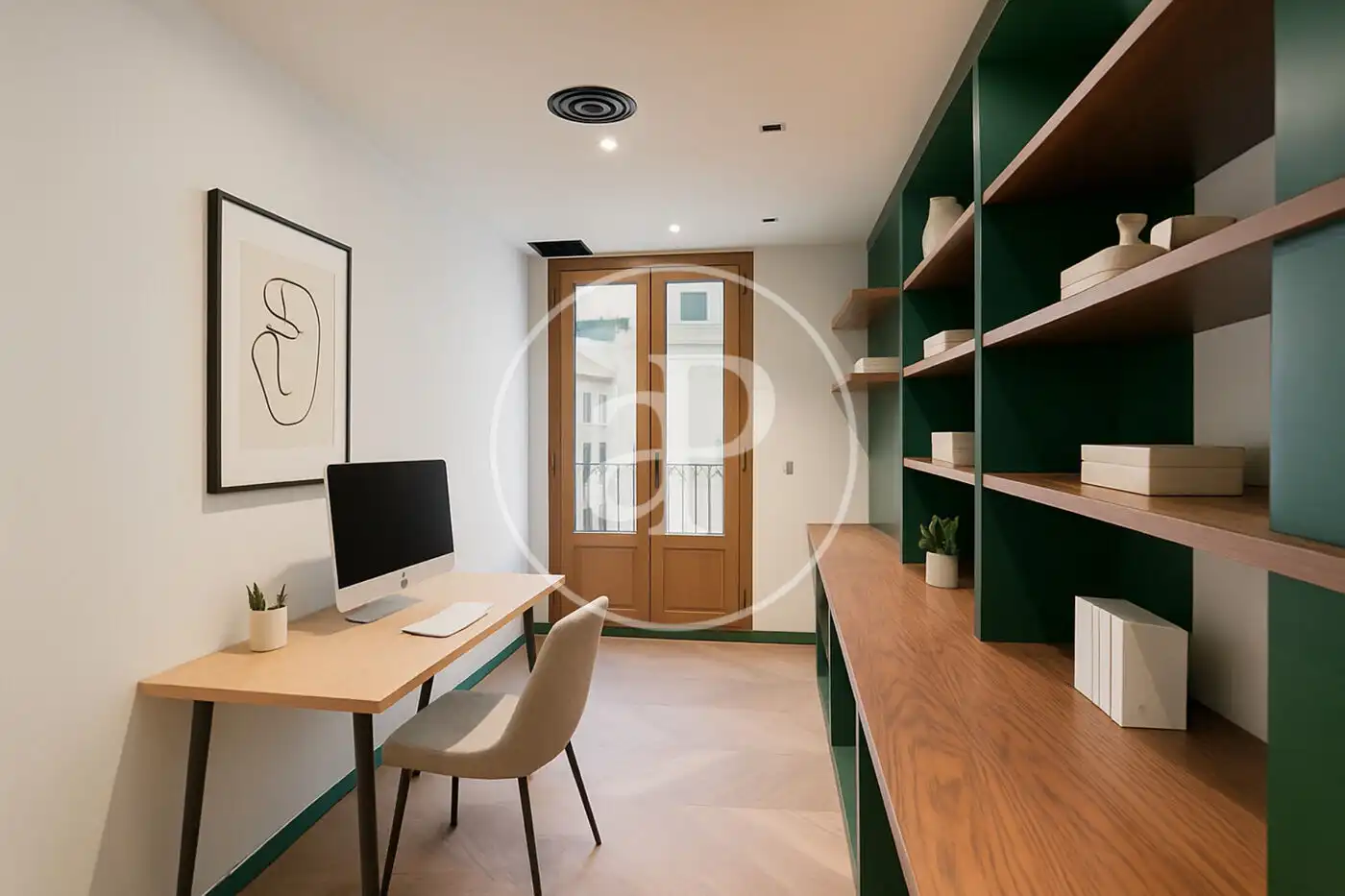 Dachboden zum Verkauf in Barcelona mit Klimaanlage, Heizung und Terrasse