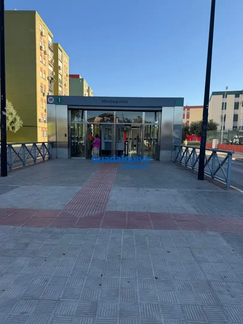 Außenansicht von Wohnung zum Verkauf in Montequinto mit Klimaanlage und Terrasse