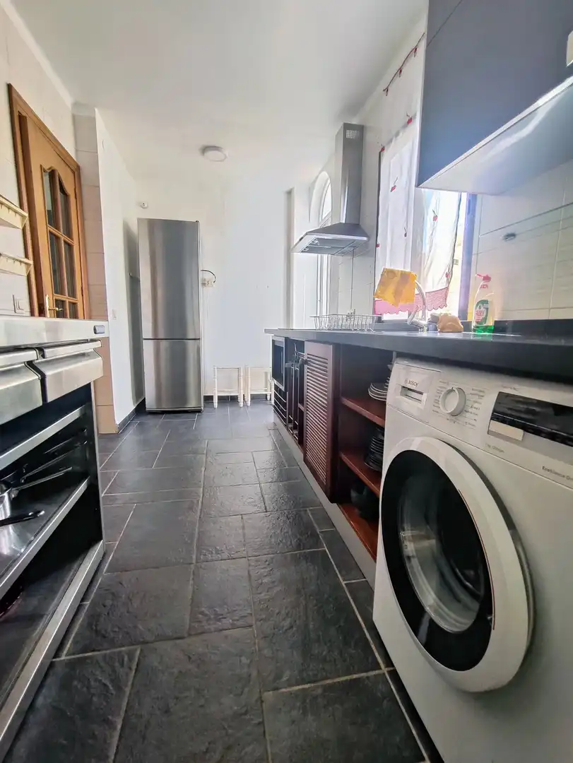 Küche von Wohnung zum Verkauf in Nerja mit Klimaanlage, Möbliert und Balkon