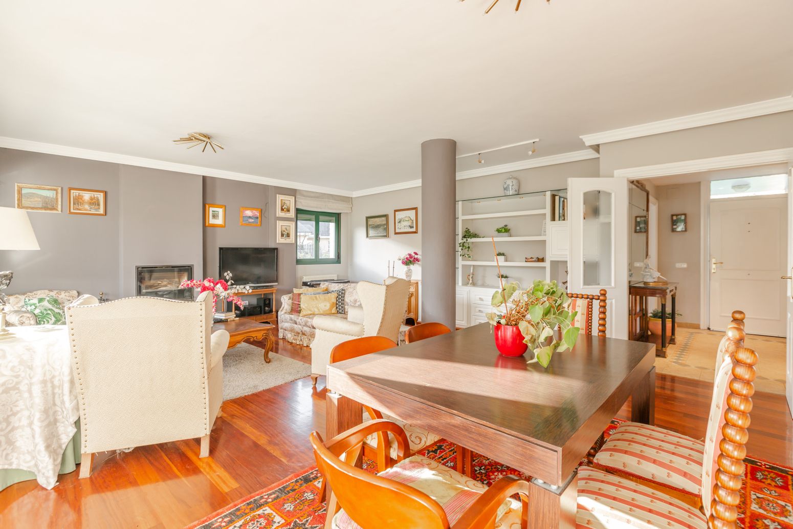 Living room of House or chalet for sale in Valle de Egüés / Eguesibar  with Heating