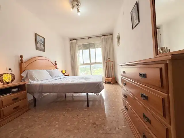 Schlafzimmer von Wohnung zum Verkauf in Castellón de la Plana / Castelló de la Plana mit Klimaanlage, Heizung und Abstellraum