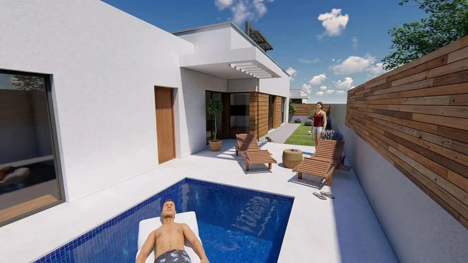 Piscina de Casa o chalet en venta en Peñíscola / Peníscola con Aire acondicionado, Calefacción y Trastero