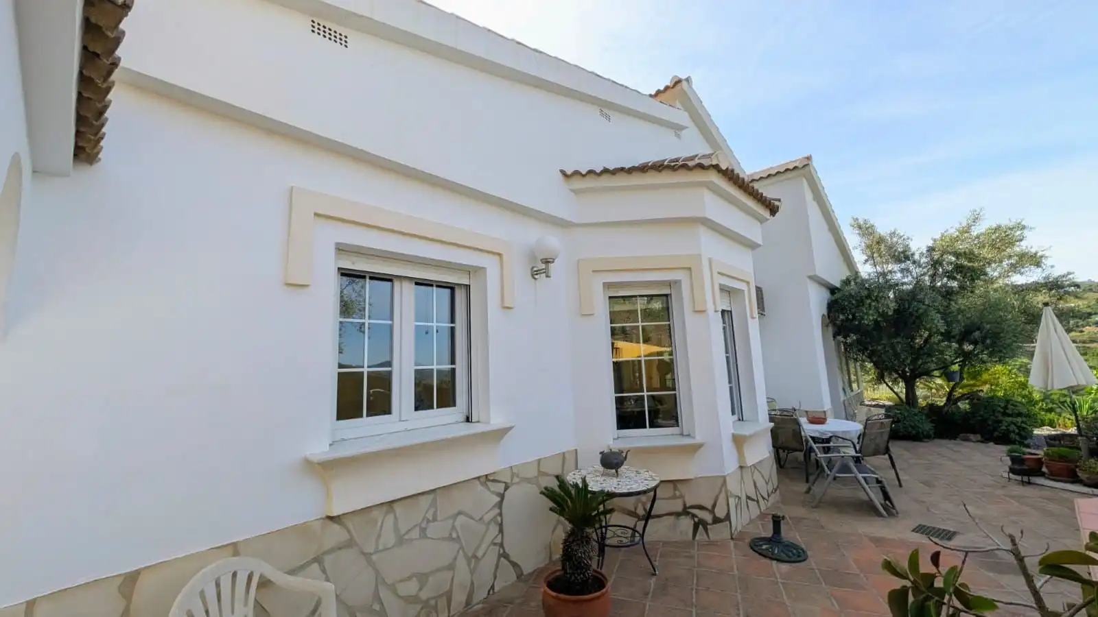 Vista exterior de Casa o chalet en venta en Cómpeta con Jardín privado