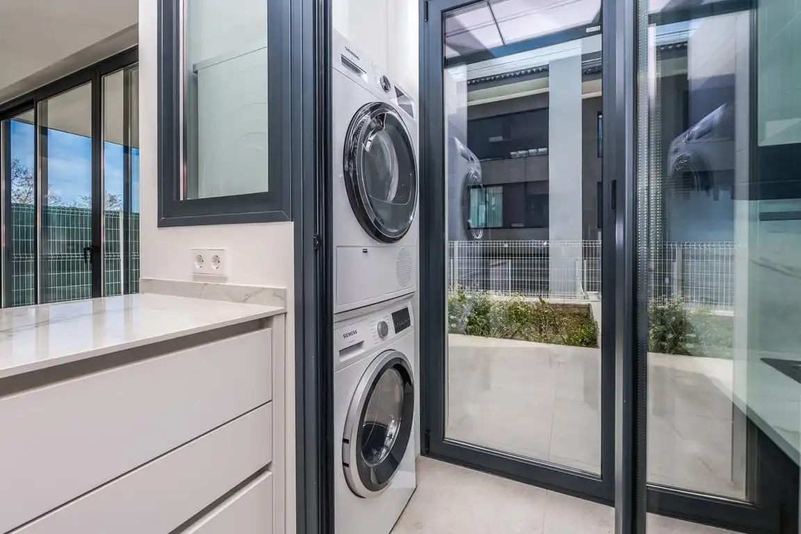 Terrasse von Wohnung zum Verkauf in Jávea / Xàbia mit Klimaanlage, Privatgarten und Abstellraum