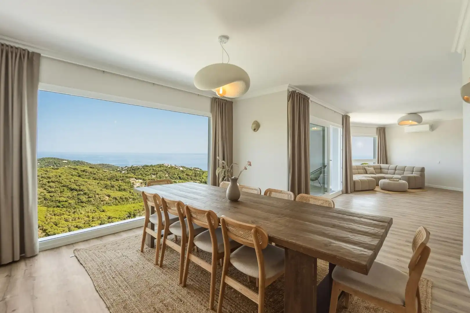Comedor de Casa o chalet en venta en Lloret de Mar con Calefacción, Jardín privado y Terraza