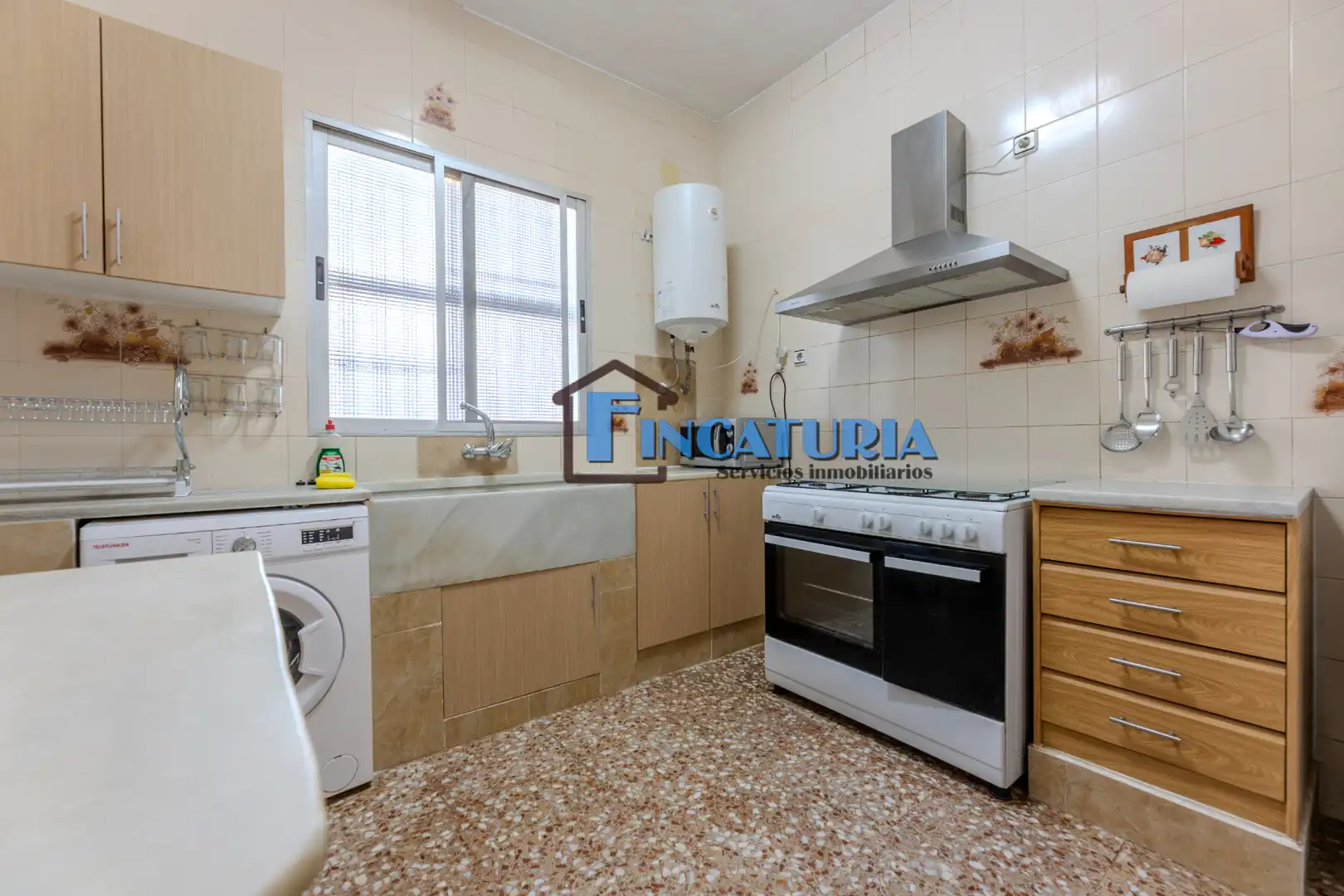 Cocina de Finca rústica en venta en Manises con Jardín privado y Terraza