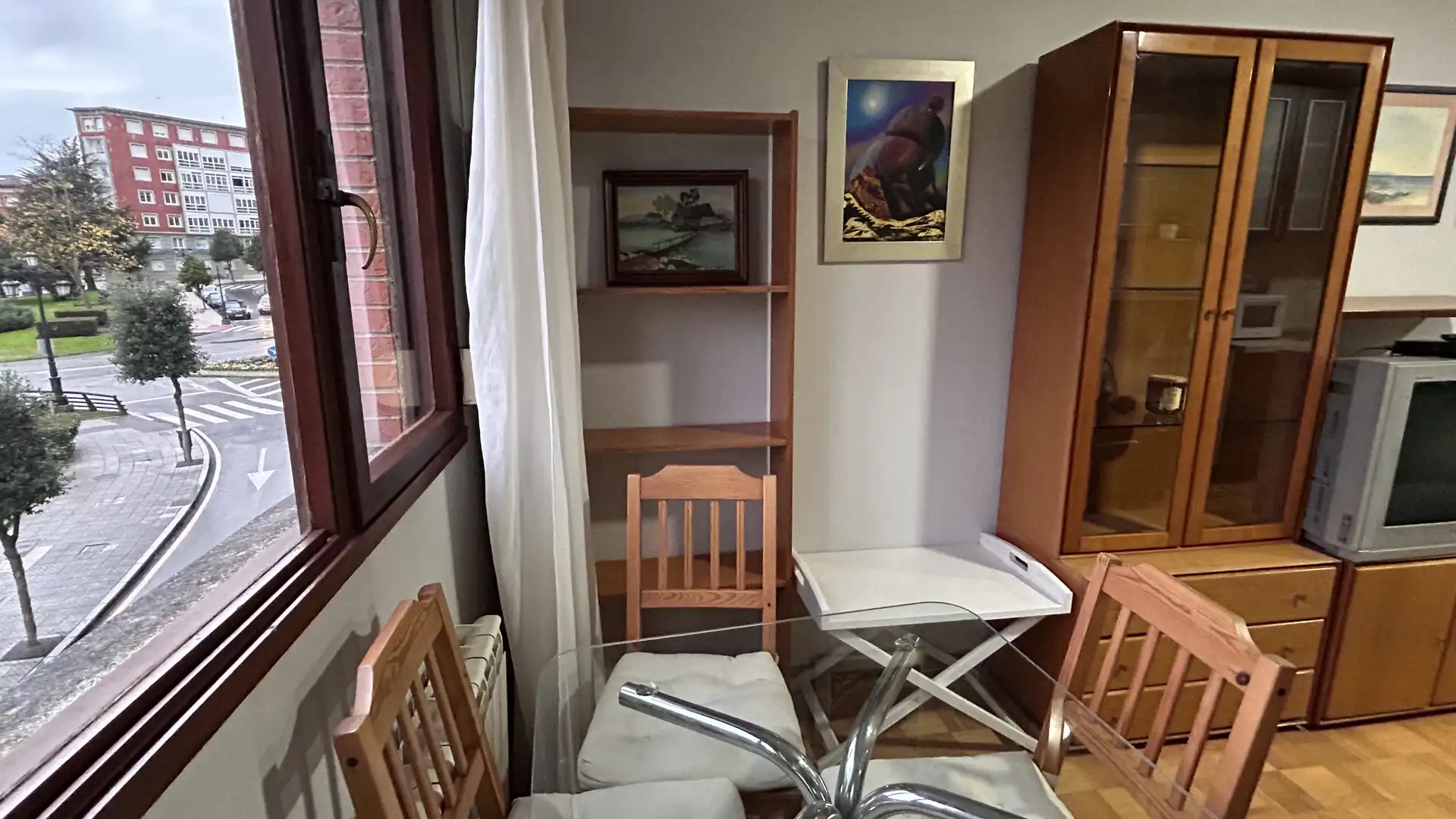 Dining room of Flat for sale in Oviedo 