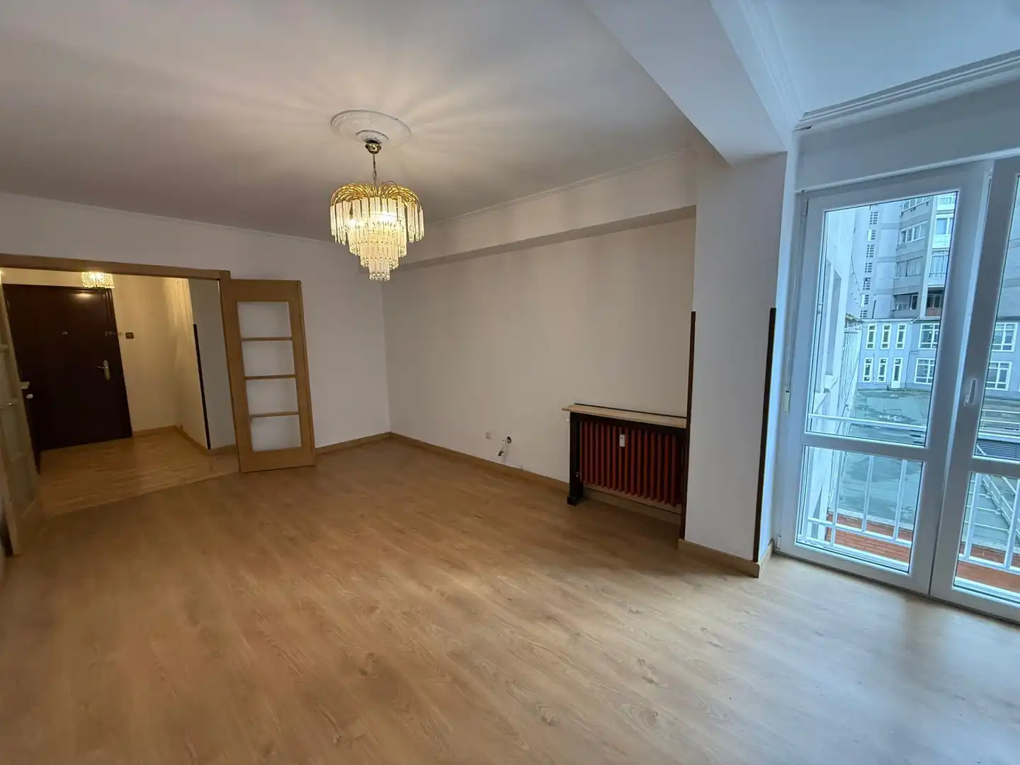 Sala de estar de Piso en venta en Oviedo  con Calefacción