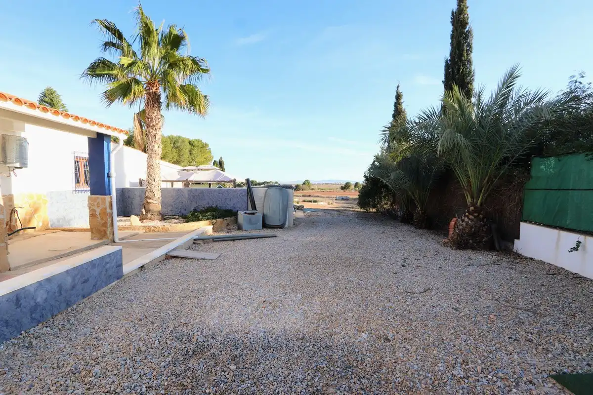 Vista exterior de Casa o chalet en venta en Torre-Pacheco con Aire acondicionado, Jardín privado y Terraza