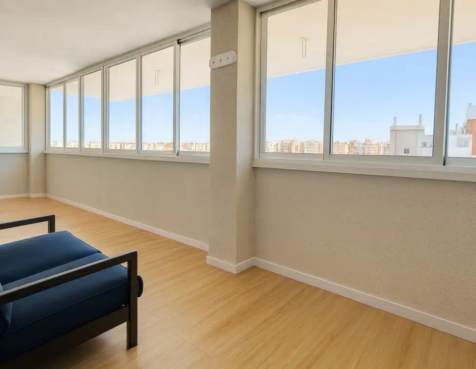 Living room of Flat for sale in Alicante / Alacant  with Air Conditioner, Heating and Terrace