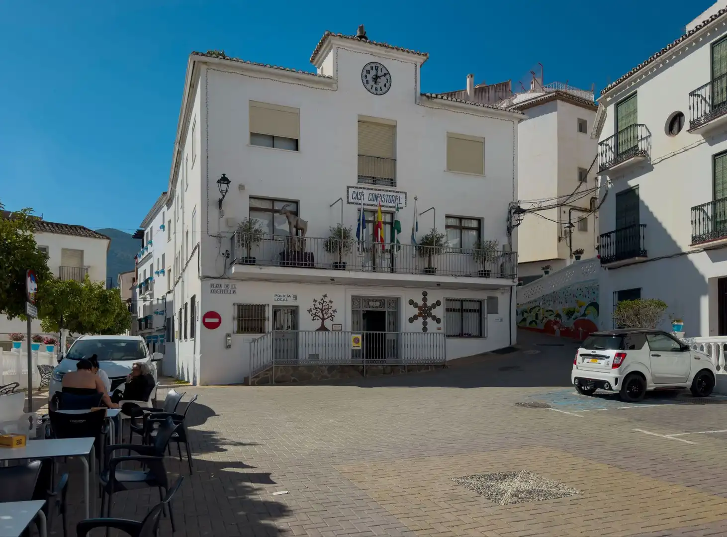 Exterior view of Detached homes for sale in Tolox, Málaga