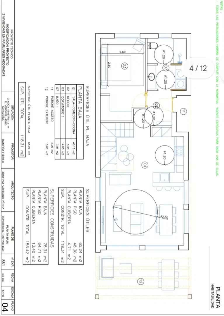 Casa amb jardí en venda a Carrer Josep Roca Sastre 12, imagen 4