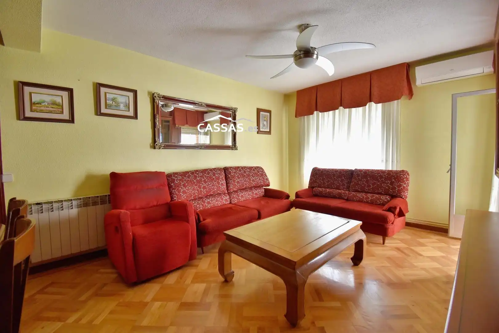 Wohnzimmer von Wohnung zum Verkauf in Torrejón de Ardoz mit Klimaanlage, Heizung und Parkett