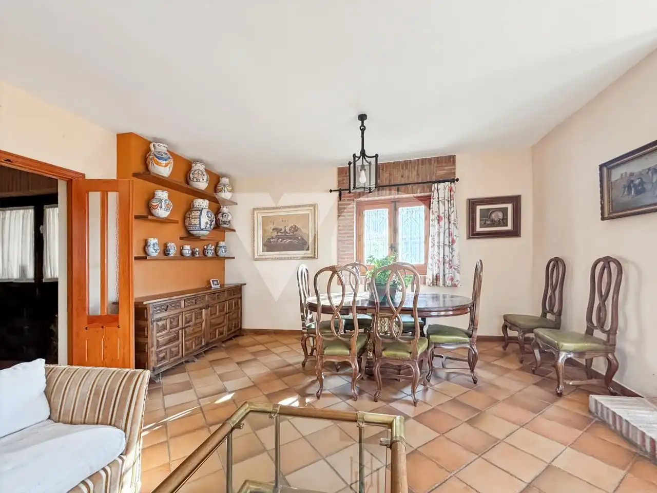 Comedor de Finca rústica en venta en Valdemorillo con Calefacción y Jardín privado
