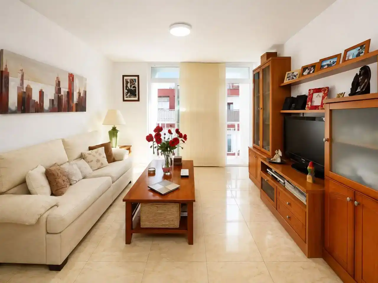 Sala de estar de Piso en venta en Los Llanos de Aridane con Aire acondicionado, Trastero y Amueblado