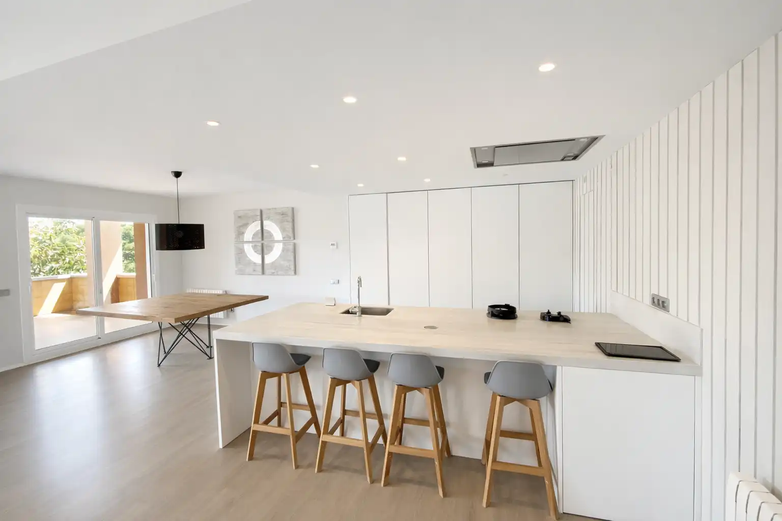 Cocina de Ático en venta en Sant Andreu de Llavaneres con Aire acondicionado, Calefacción y Terraza