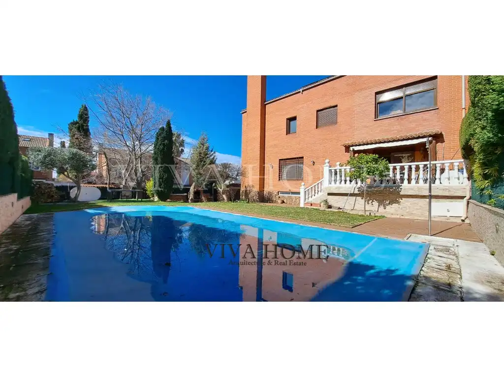 Vista exterior de Casa o chalet en venta en Rivas-Vaciamadrid con Aire acondicionado, Jardín privado y Terraza
