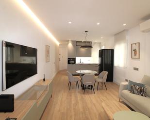 Living room of Flat to rent in  Madrid Capital  with Air Conditioner