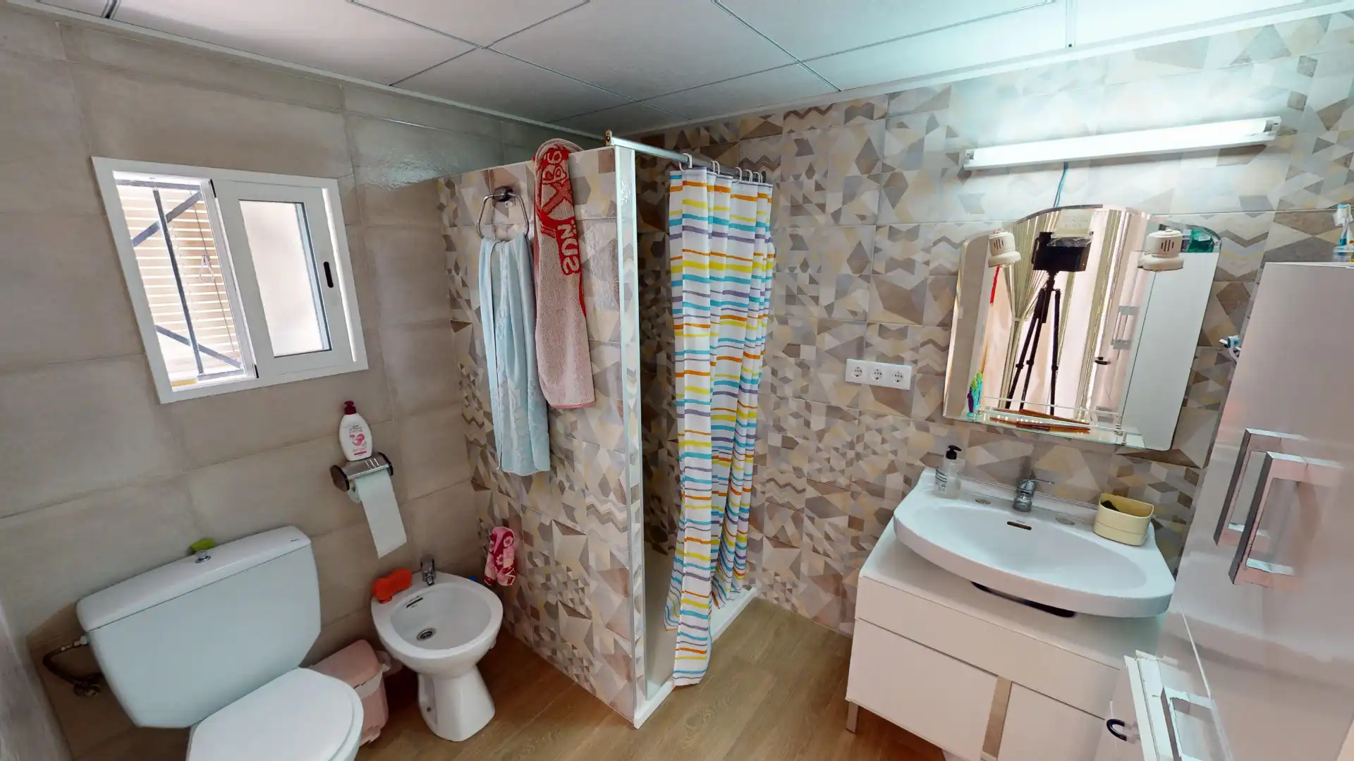 Bathroom of Houses for sale in Aspe  with Private garden, Terrace and Swimming Pool