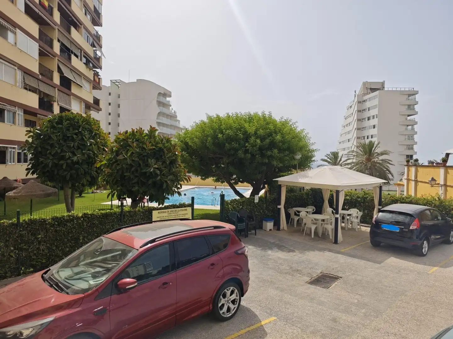 Parkplatz von Wohnungen zur Miete in Benalmádena mit Terrasse, Möbliert und Gemeinschaftspool