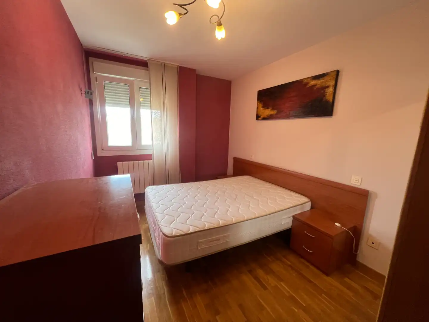 Bedroom of Flat for sale in Palencia  with Heating and Furnished