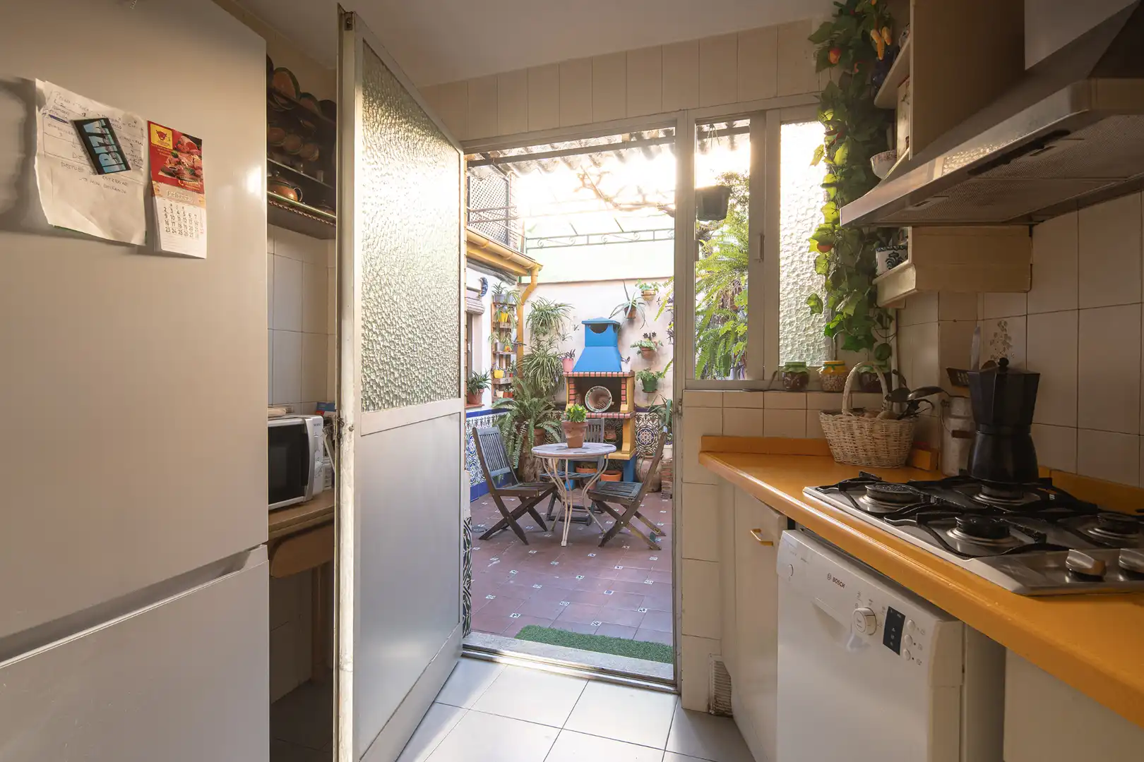 Cocina de Casa adosada en venta en Huétor Vega con Aire acondicionado, Terraza y Amueblado