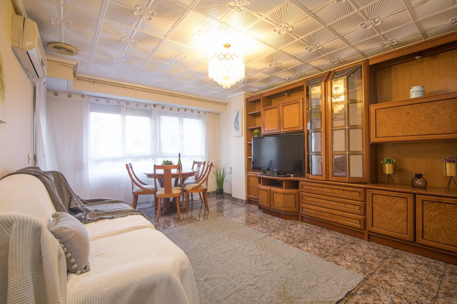 Living room of Flat for sale in Elche / Elx  with Balcony