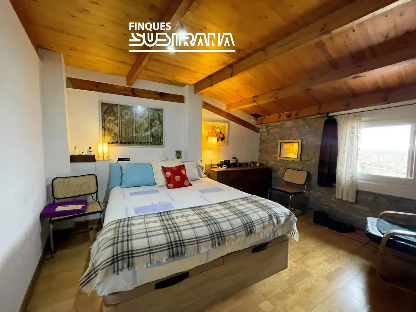 Habitación de Casa o chalet en venta en Savallà del Comtat con Trastero y Balcón