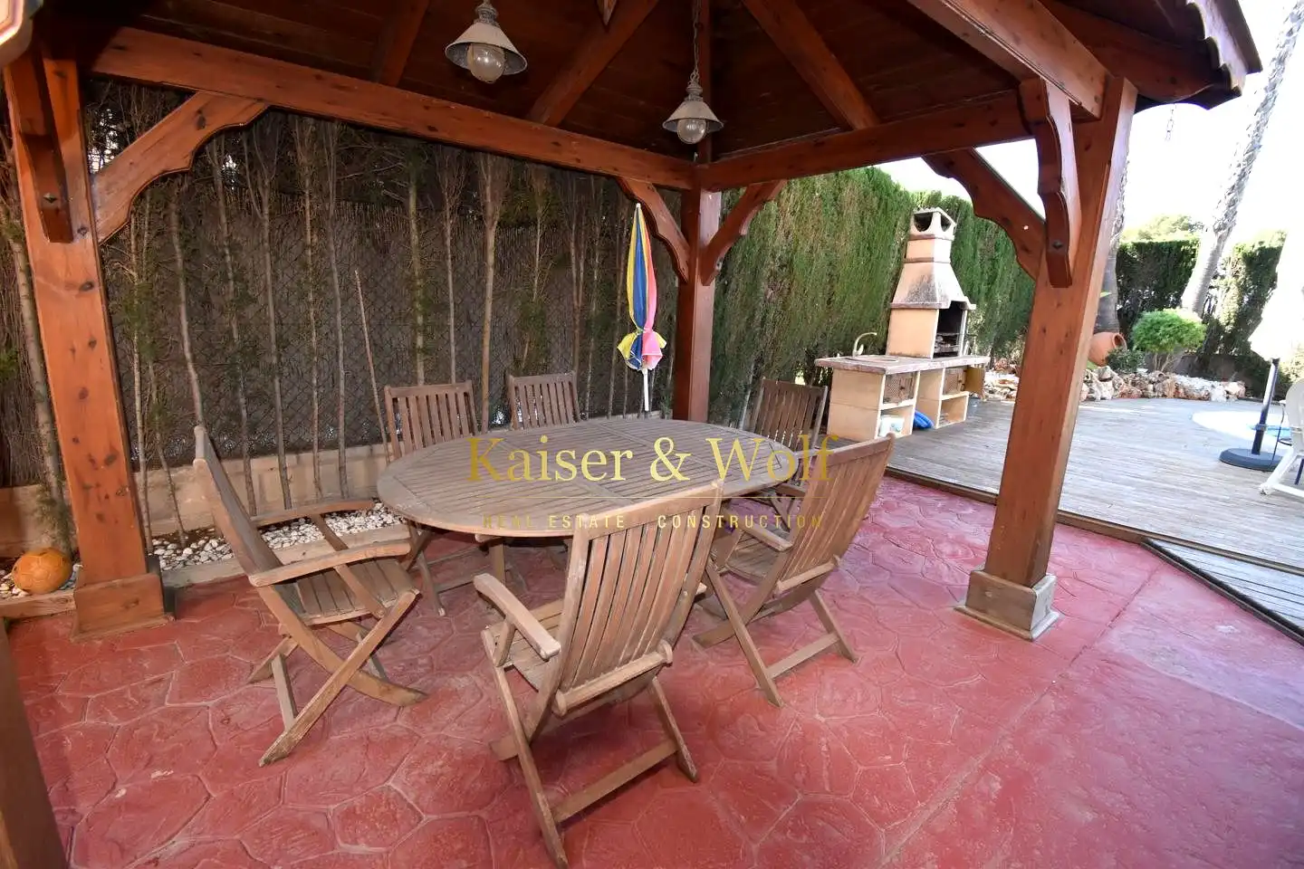 Jardín de Casa o chalet en venta en Santa Pola con Aire acondicionado, Jardín privado y Terraza