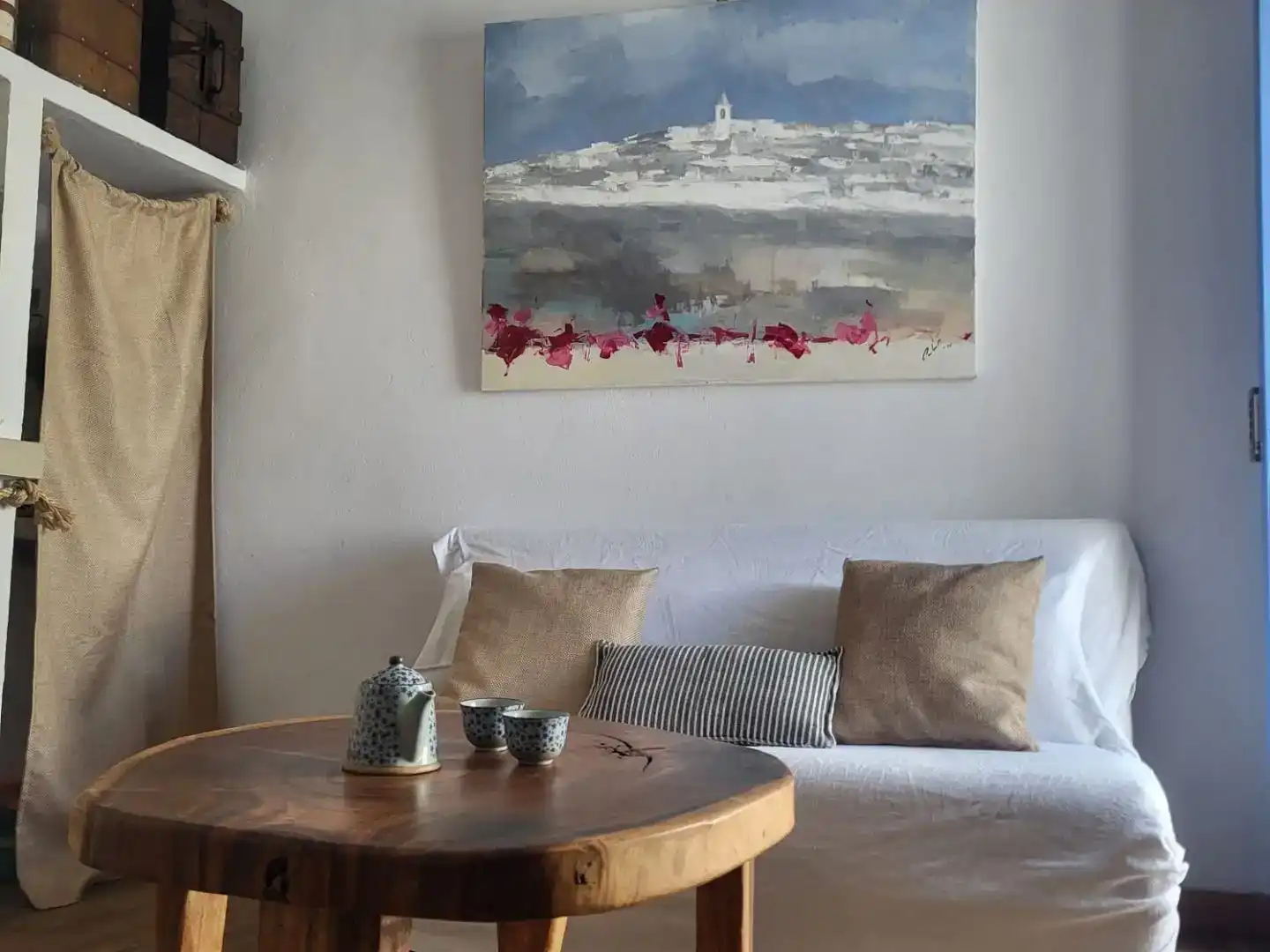 Sala d'estar de Estudi de lloguer en Vejer
