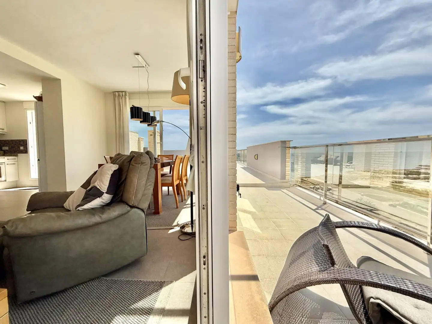 Terraza de Ático en venta en La Manga del Mar Menor con Aire acondicionado, Terraza y Trastero