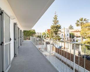 Terrace of Flat to rent in Sitges  with Air Conditioner, Heating and Terrace